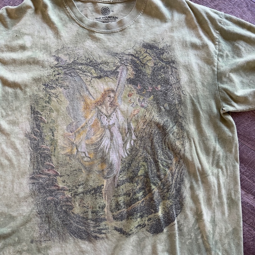 Vintage the mountain fairy tshirt